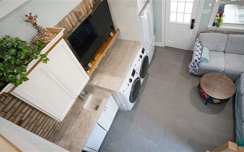 Living area and bathroom addition