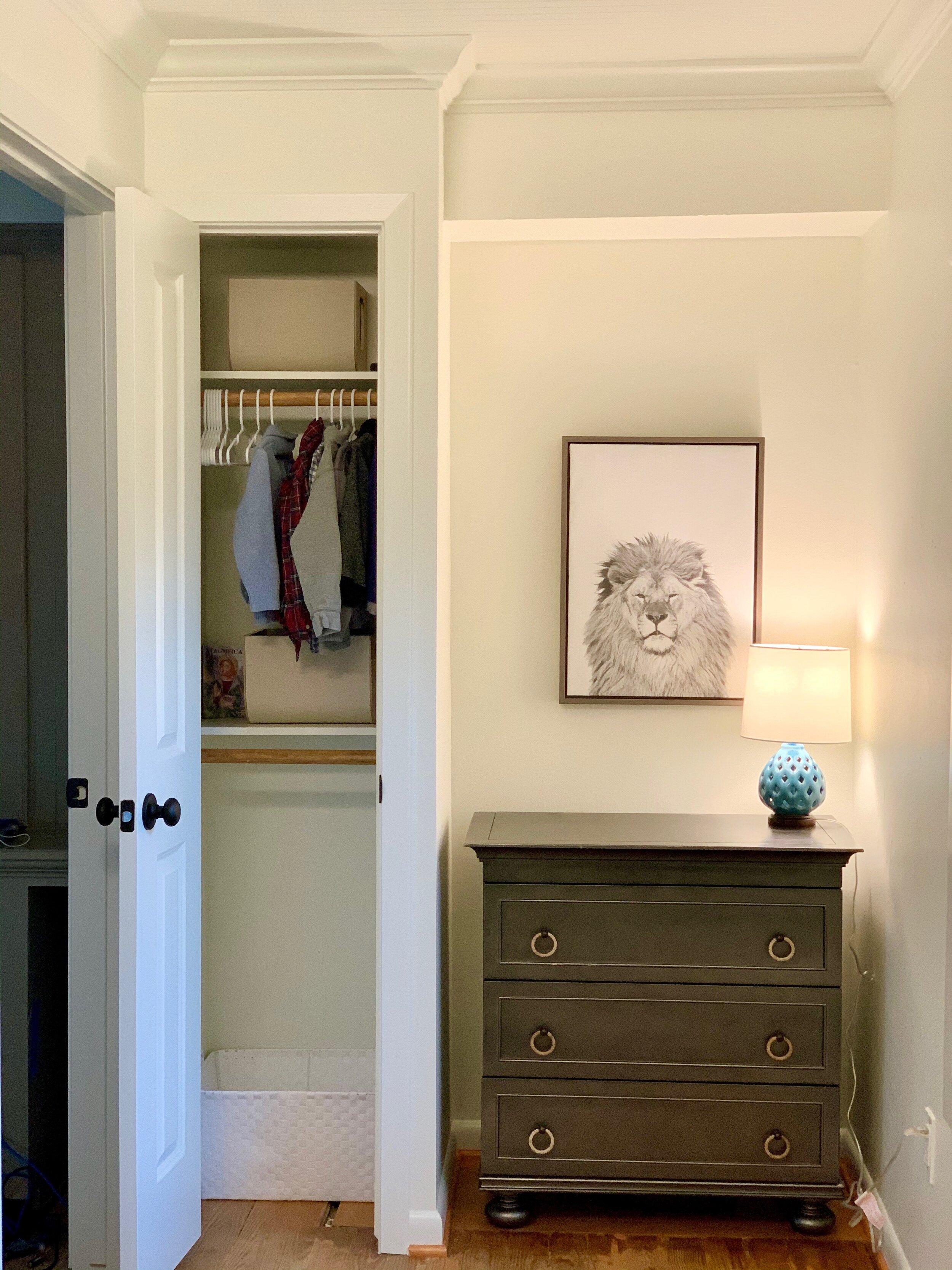 Boy&#39;s Bedroom - Remodeled area to add a boy’s bedroom