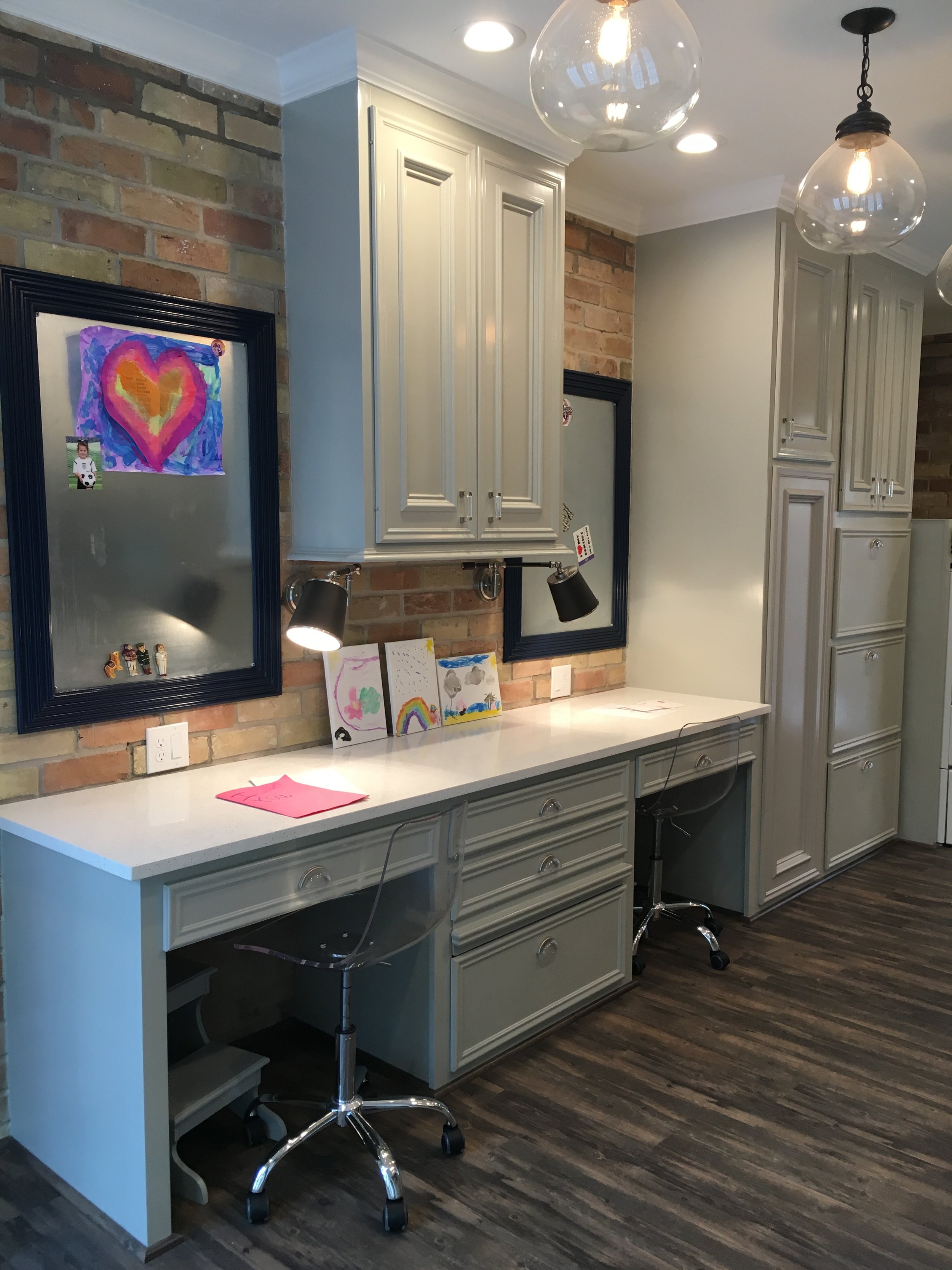 Study Desk and Cabinetry - Kid’s study desk 