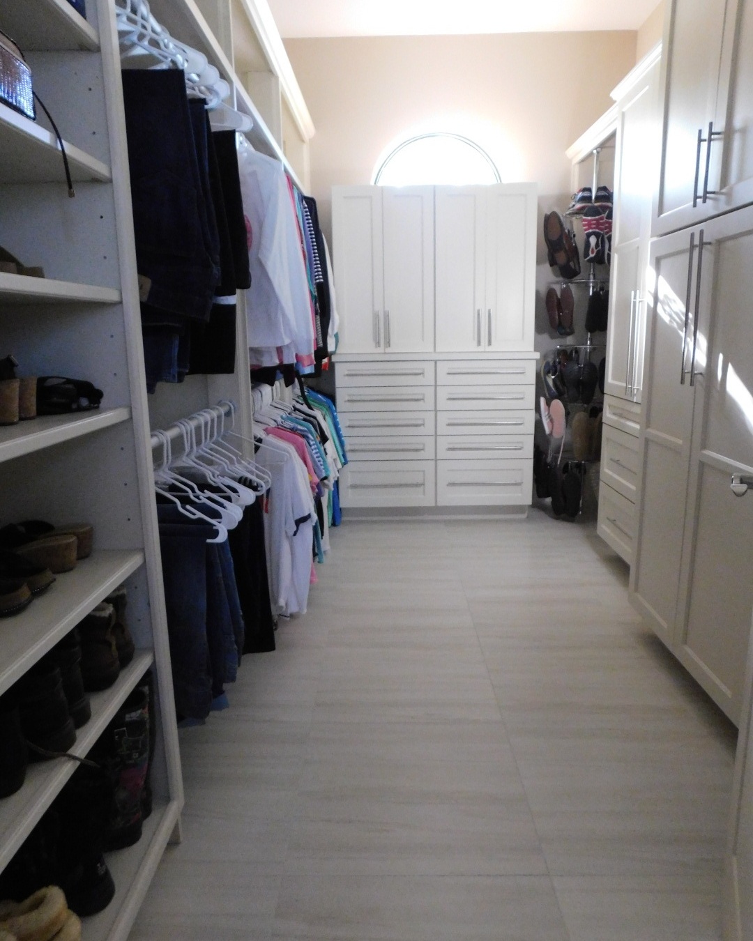 Master closet upgrade