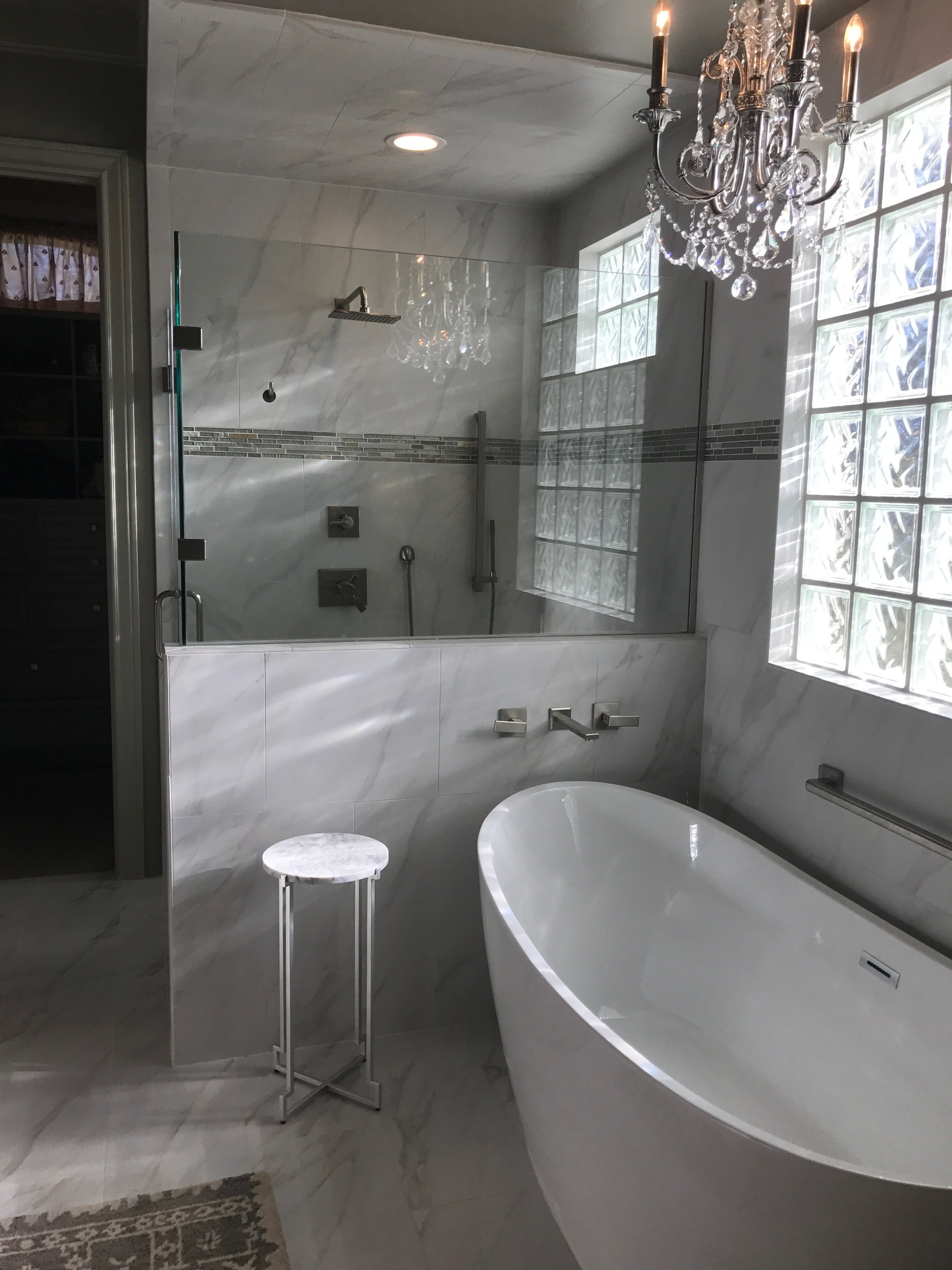 Tub and shower