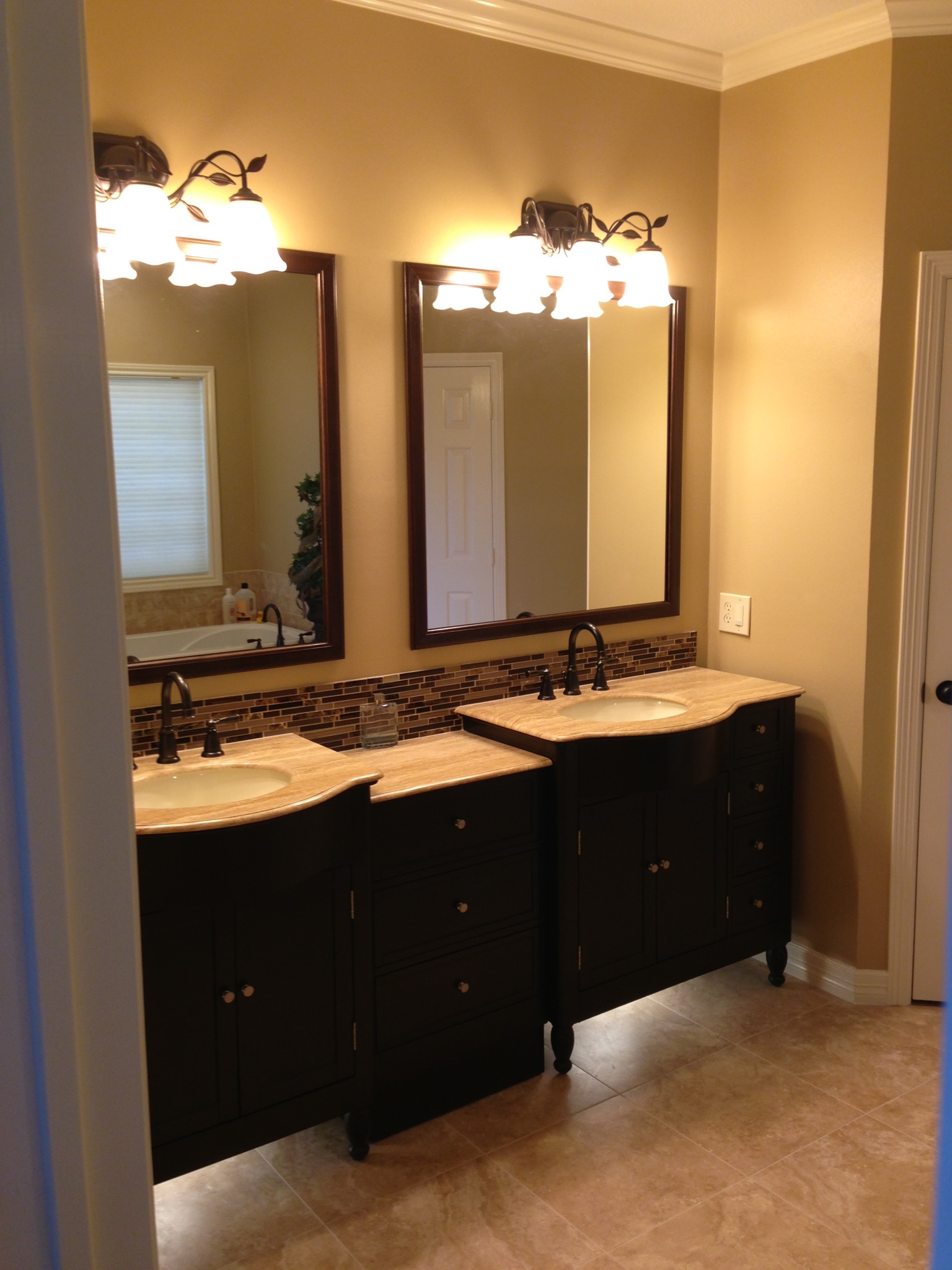 Double vanity update