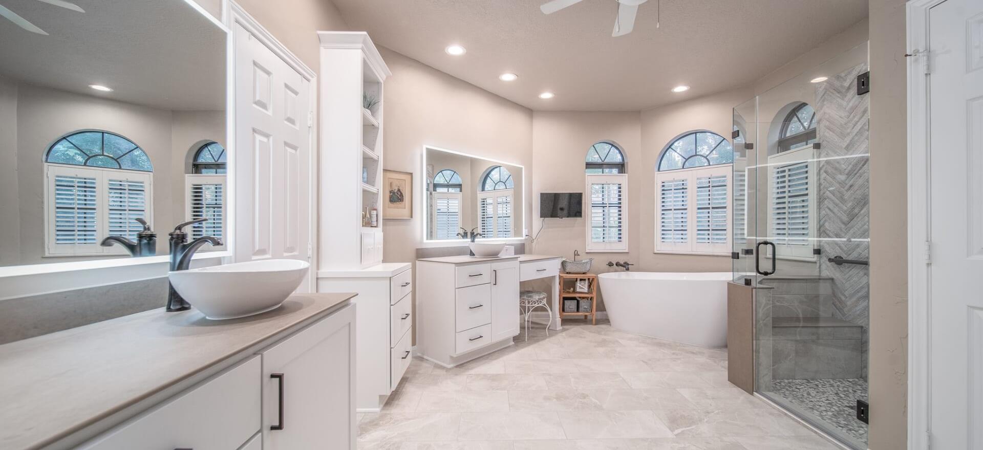 Elegant Master Bathroom Remodel