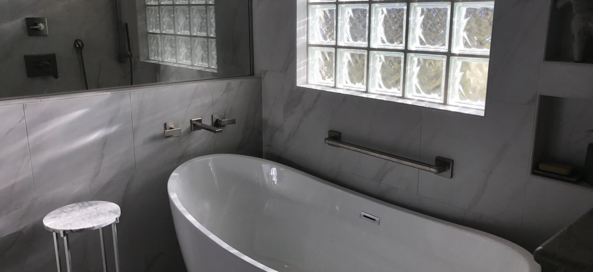 Marble Master Bathroom