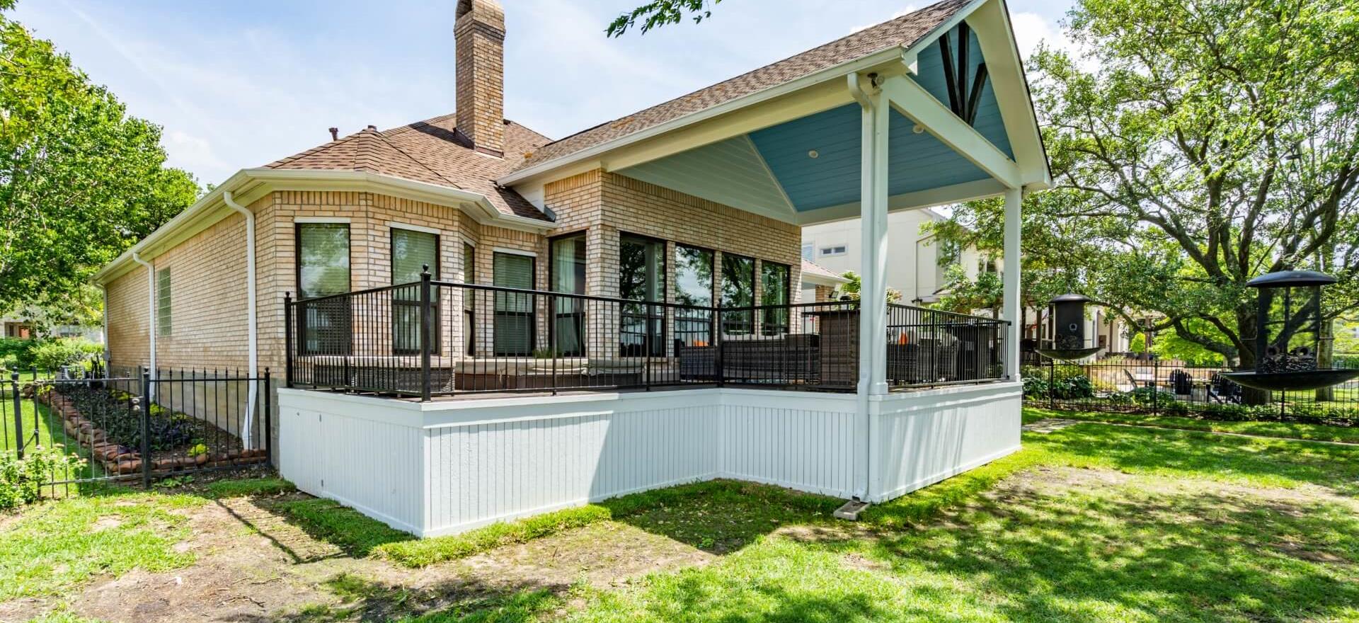 Raised Patio Cover