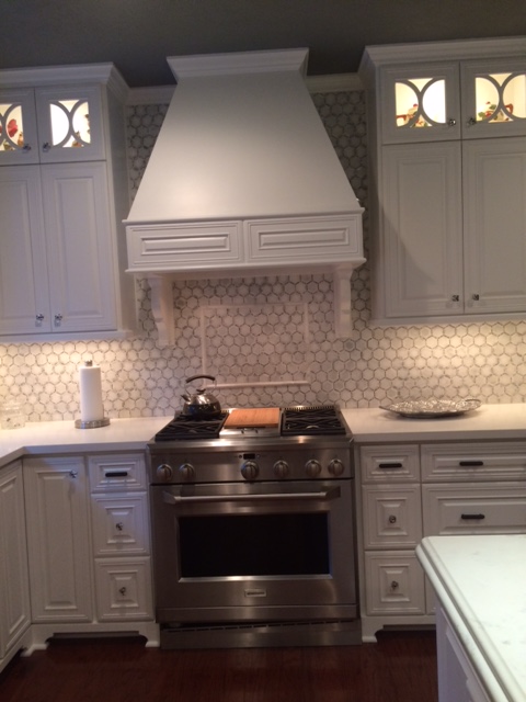 Cook space, and custom vent hood 